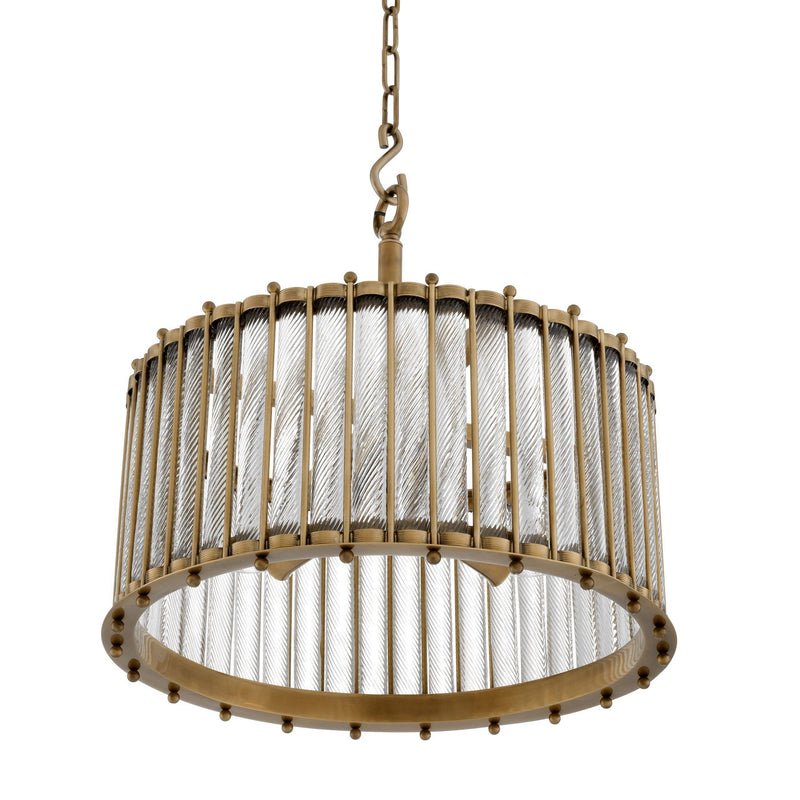 Tiziano Single Lantern - [Brass] - Eichholtz - Luxury Lighting Boutique