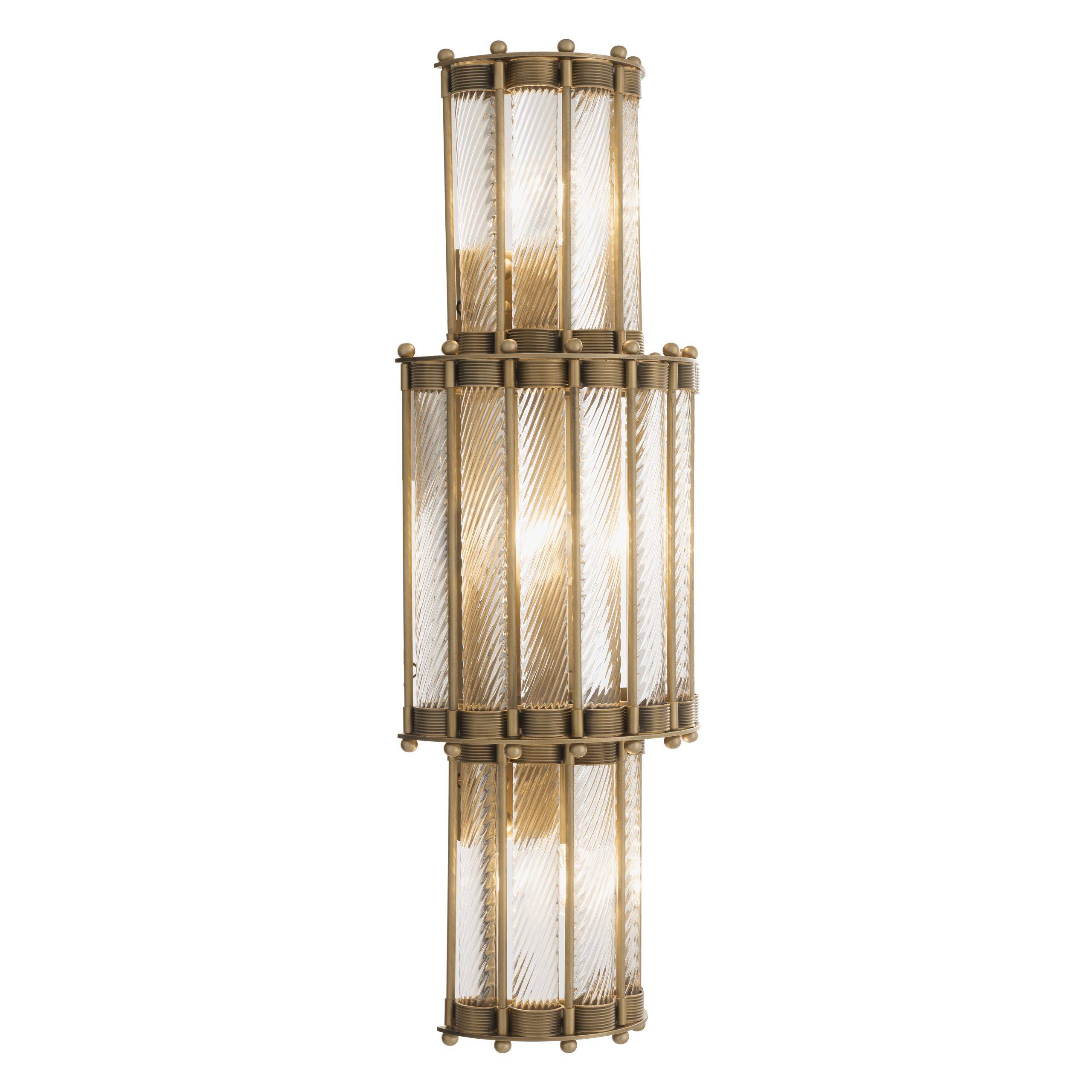 Tiziano Wall Lamps[S/L] - [Brass] - Eichholtz - Luxury Lighting Boutique