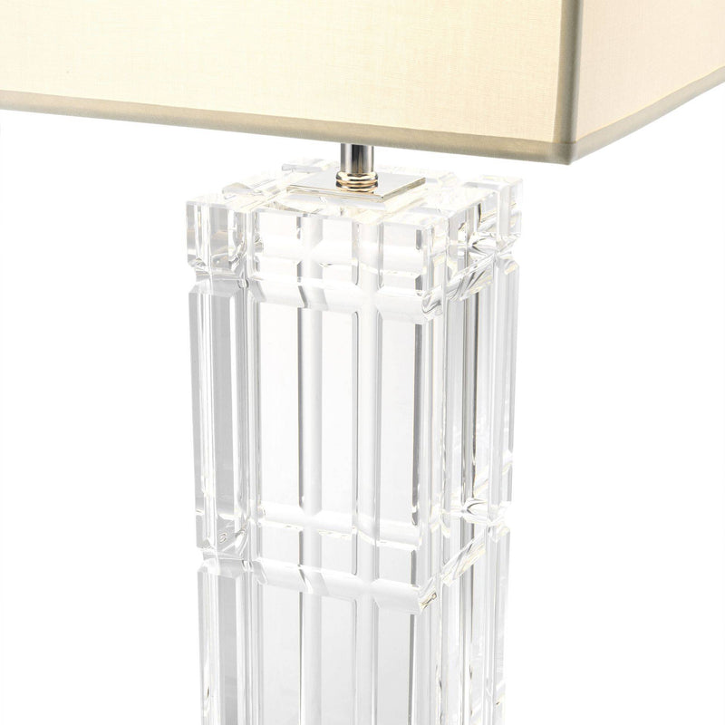 Universal Table Lamp - [Crystal&Nickel] - Eichholtz - Luxury Lighting Boutique
