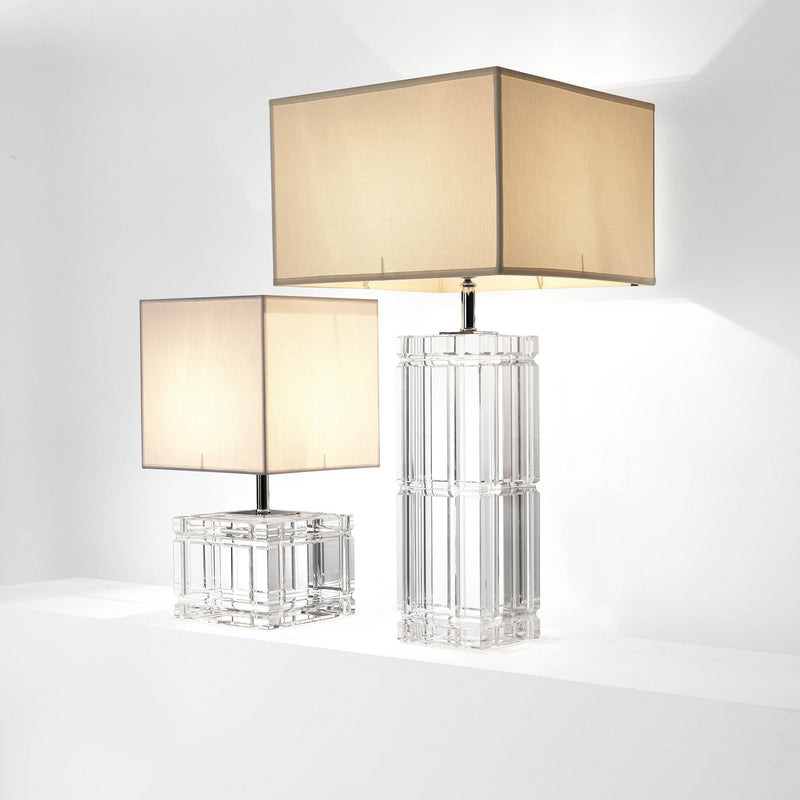 Universal Table Lamp - [Crystal&Nickel] - Eichholtz - Luxury Lighting Boutique
