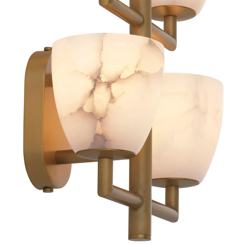 Valerius Wall Lamp (Antique Brass Finish) - Eichholtz - Luxury Lighting Boutique