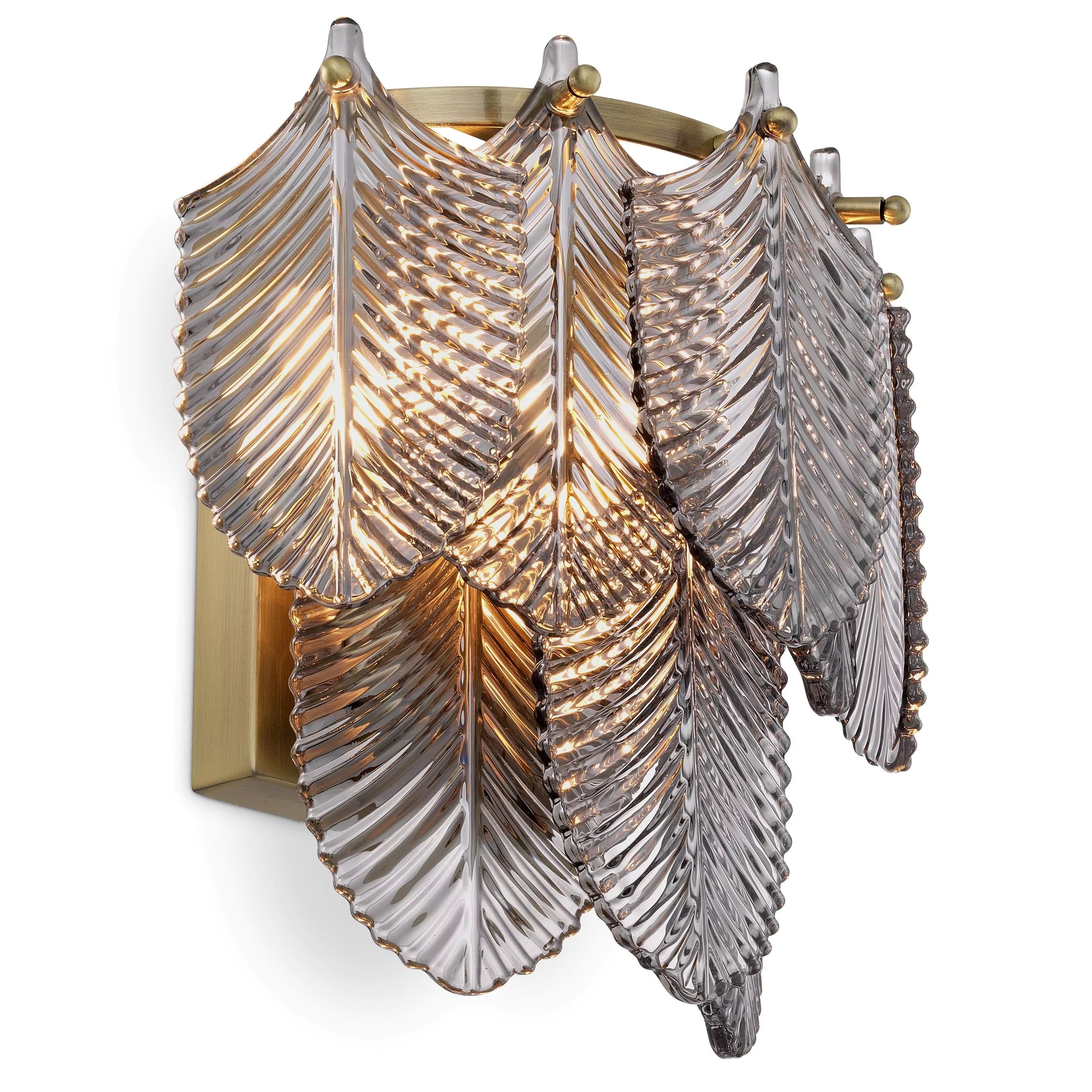 Verbier Wall Lamp - (Nickel/Brushed Brass finish) - Eichholtz - Luxury Lighting Boutique