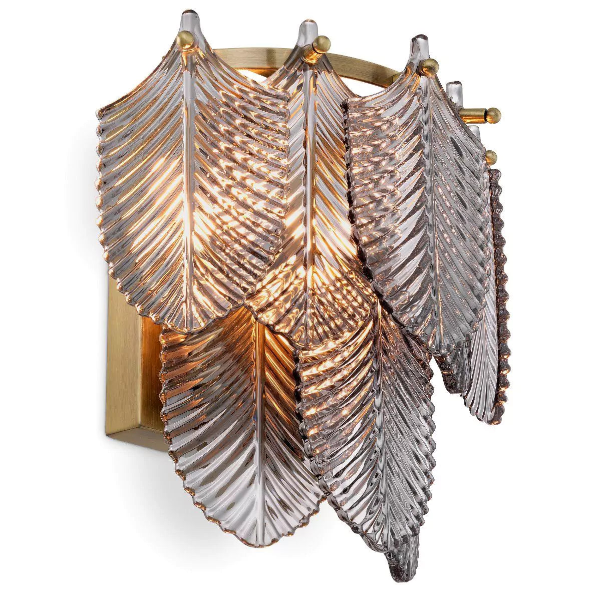 Verbier Wall Lamp - (Nickel/Brushed Brass finish) - Eichholtz - Luxury Lighting Boutique