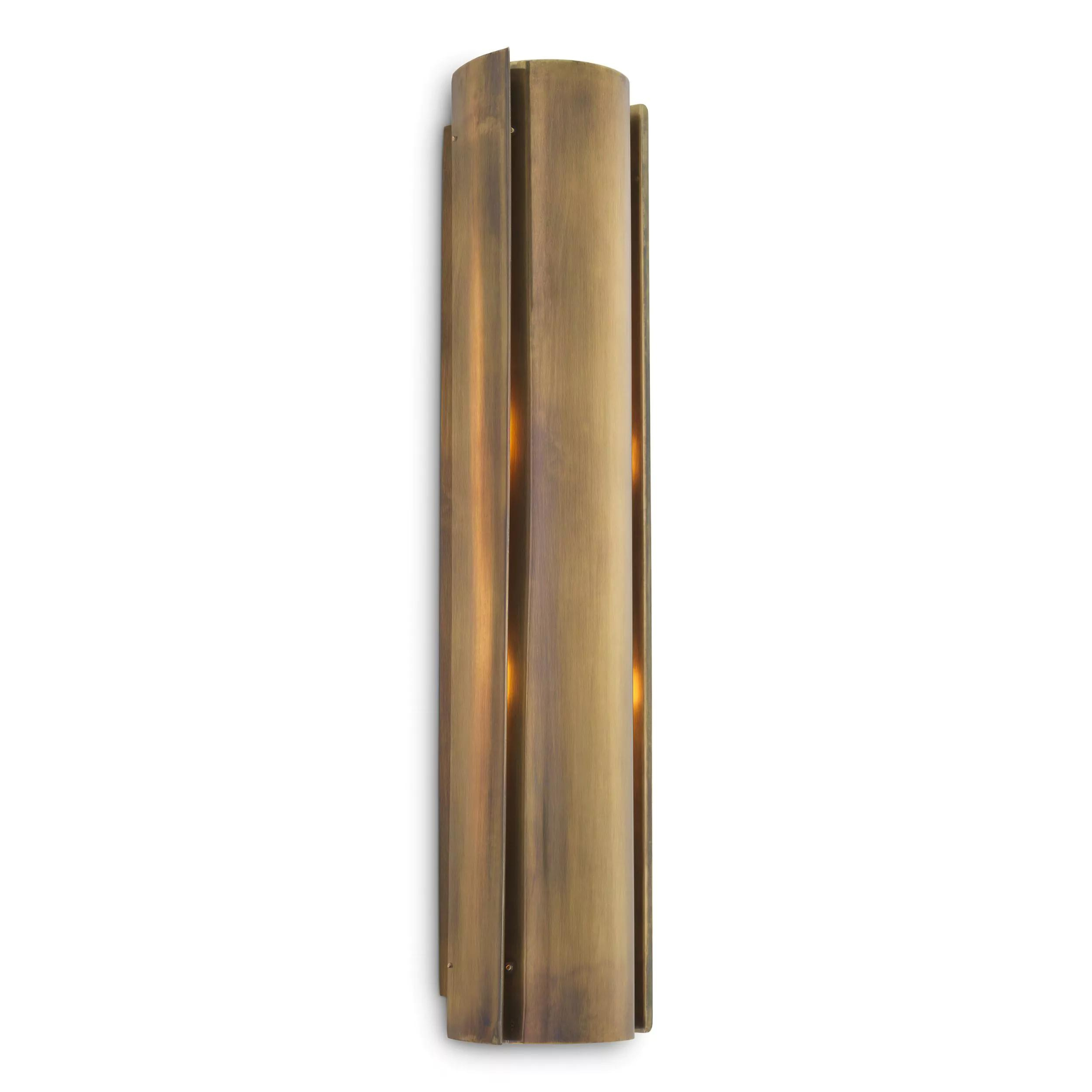 Verge L Wall Light (Vintage Brass Finish) - Eichholtz - Luxury Lighting Boutique