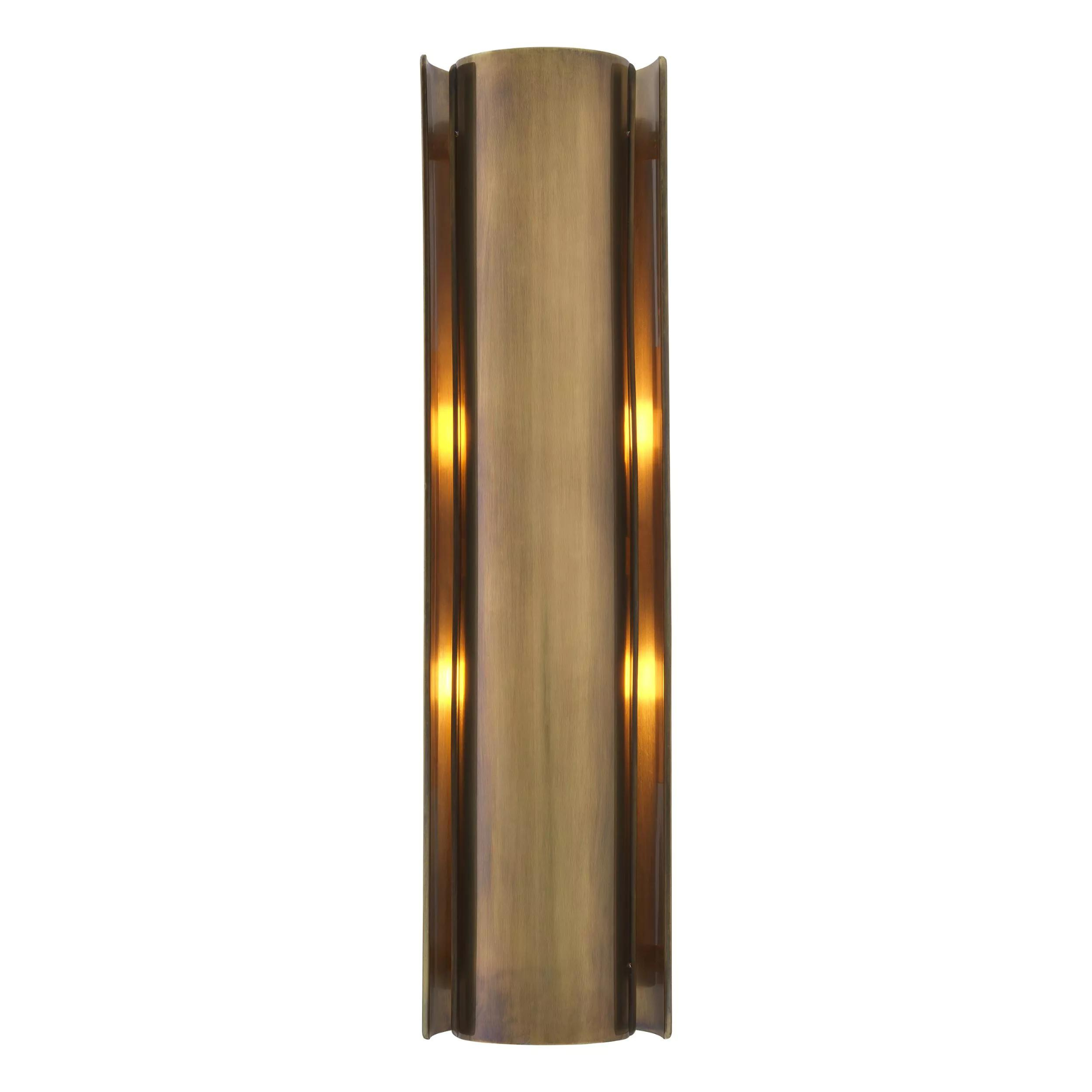 Verge L Wall Light (Vintage Brass Finish) - Eichholtz - Luxury Lighting Boutique