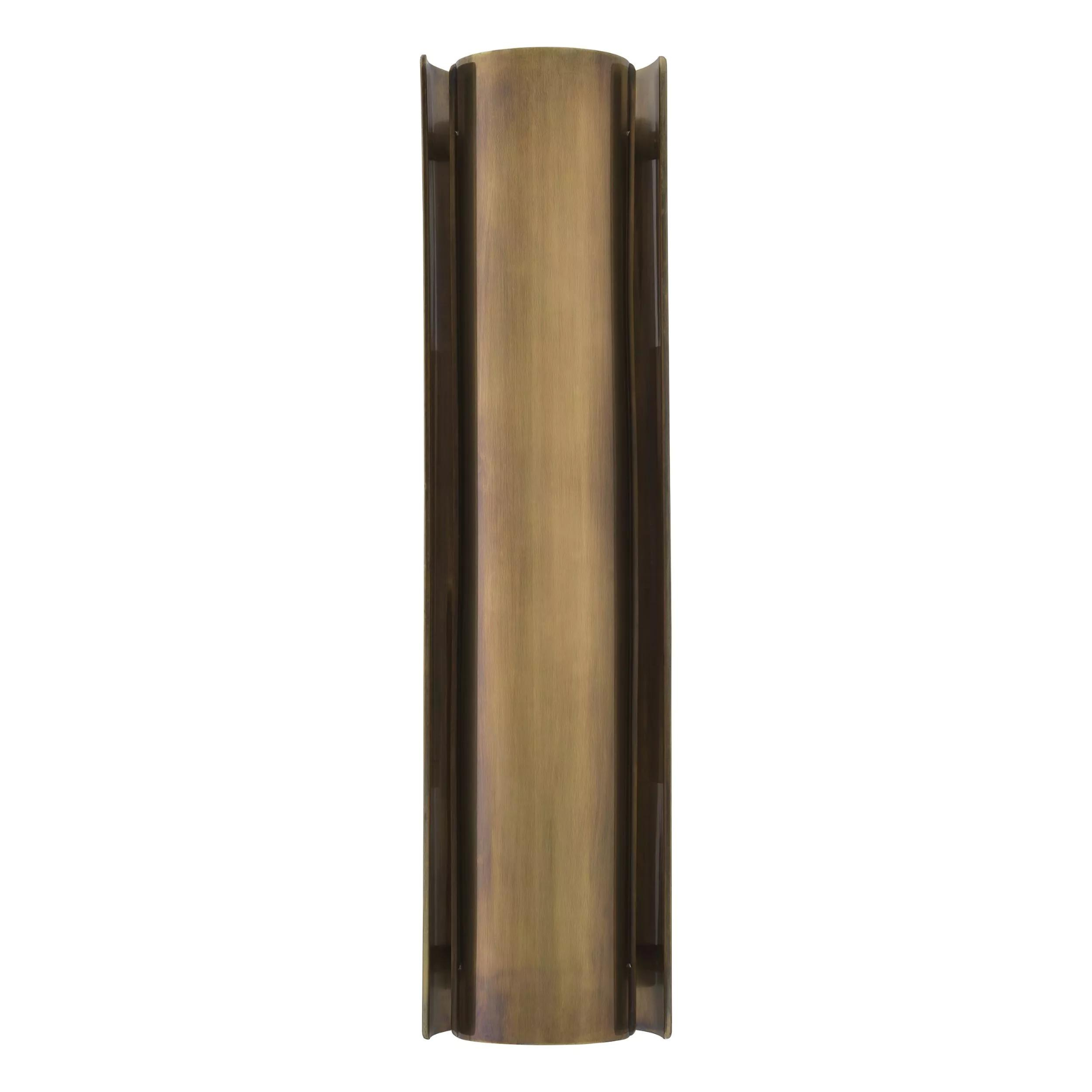 Verge L Wall Light (Vintage Brass Finish) - Eichholtz - Luxury Lighting Boutique