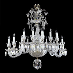 Vesper 16 Crystal Chandelier (Gold/Silver) - Wranovsky - Luxury Lighting Boutique