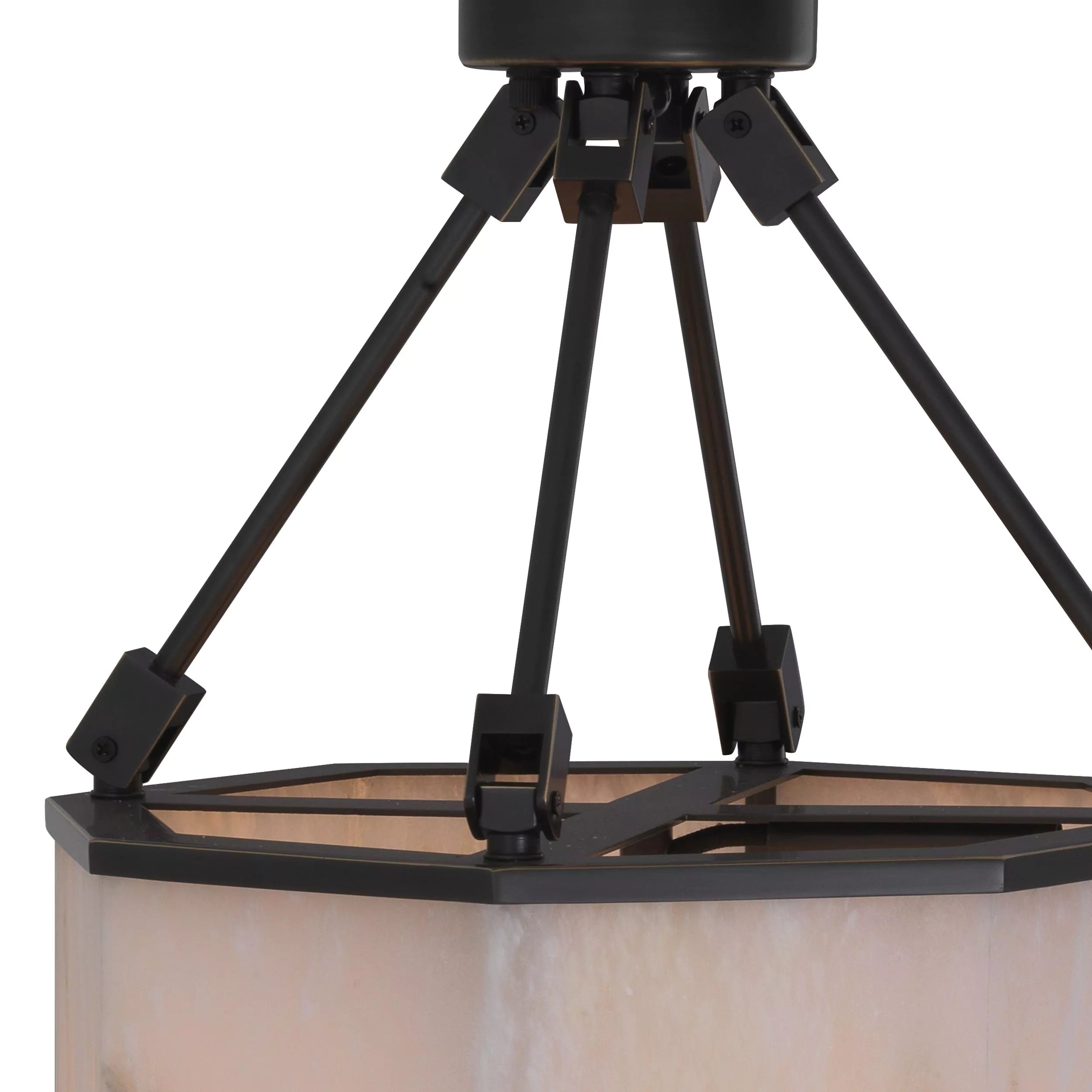 Victoire S Lantern - (Bronze Highlight Finish | Alabaster) - Eichholtz - Luxury Lighting Boutique