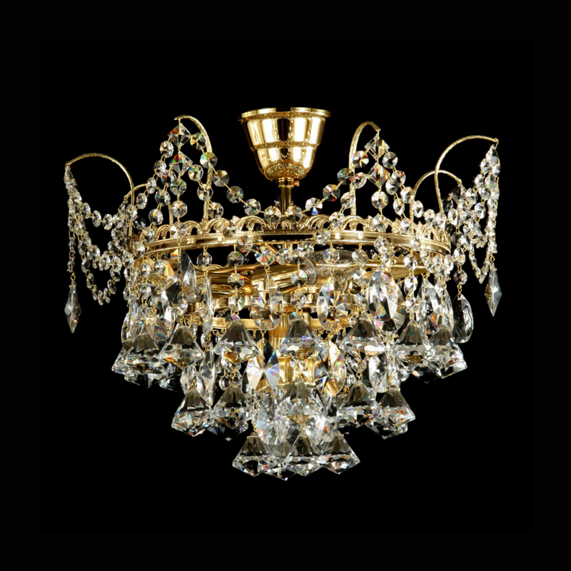 Victoria 4 Crystal Glass Chandelier - Wranovsky - Luxury Lighting Boutique
