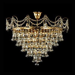 Victoria 9 Crystal Glass Chandelier - Wranovsky - Luxury Lighting Boutique