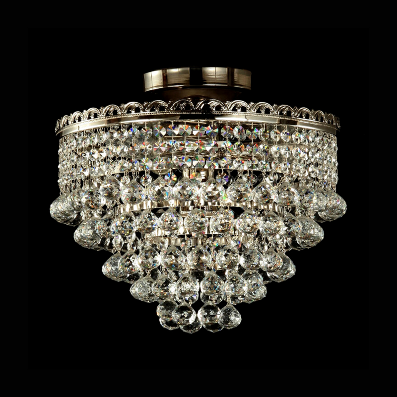 Vienna 4 Crystal Glass Chandelier - Wranovsky - Luxury Lighting Boutique