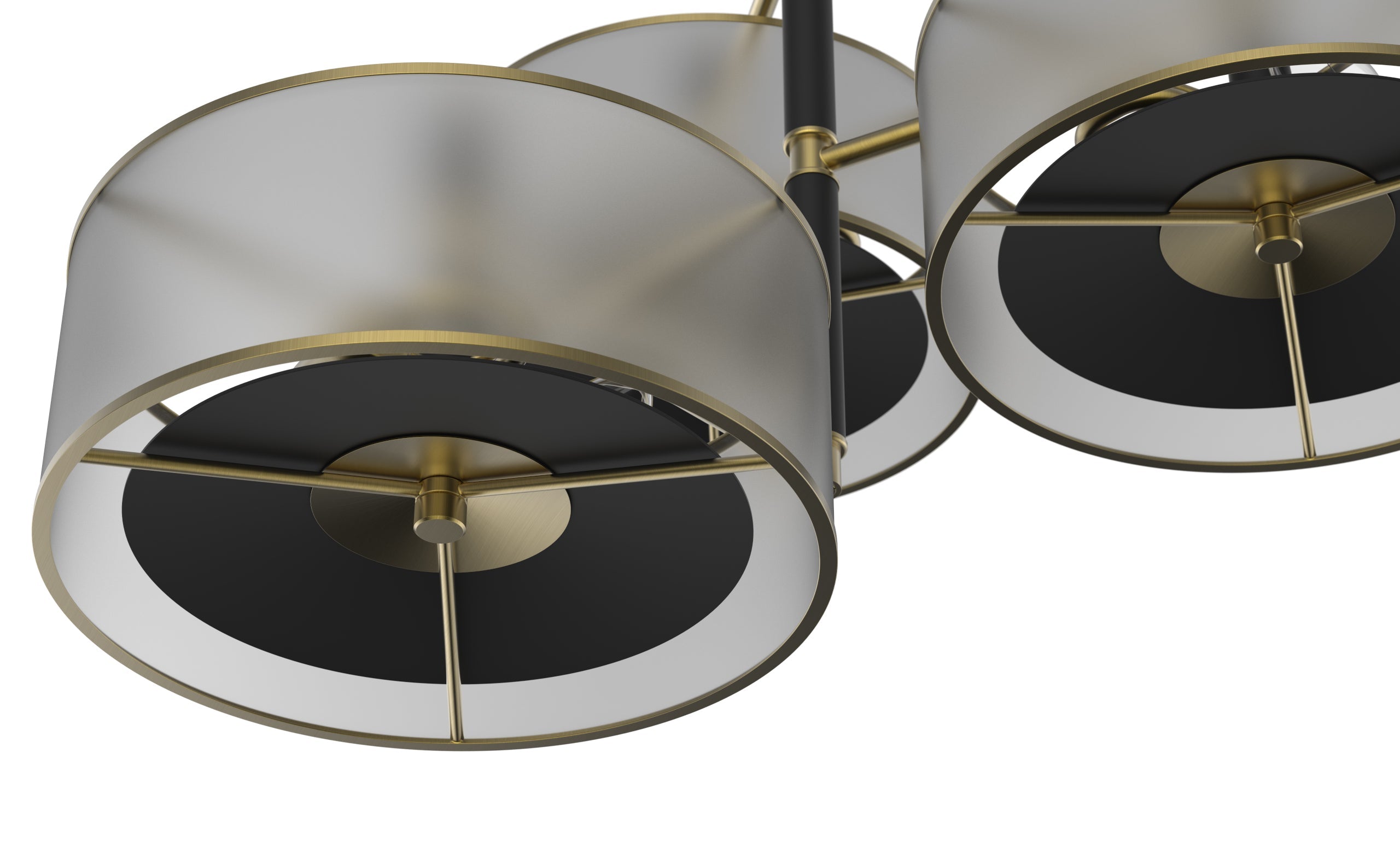 Vinyl 6-Light Ceiling Light - Villa Lumi - Luxury Lighting Boutique