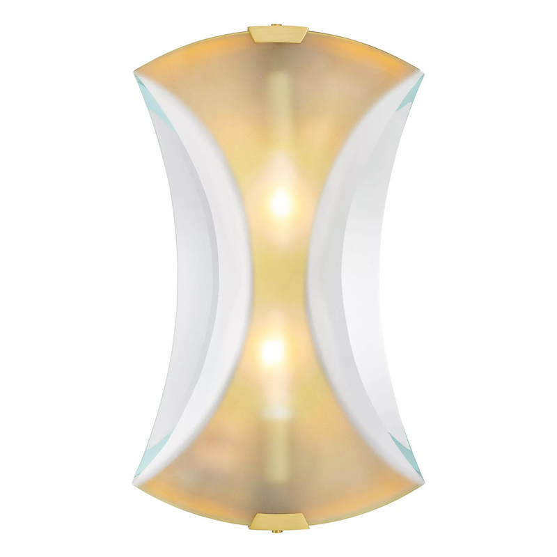 Virgil Wall Light (Antique Brass/Frosted Glass) - Eichholtz - Luxury Lighting Boutique