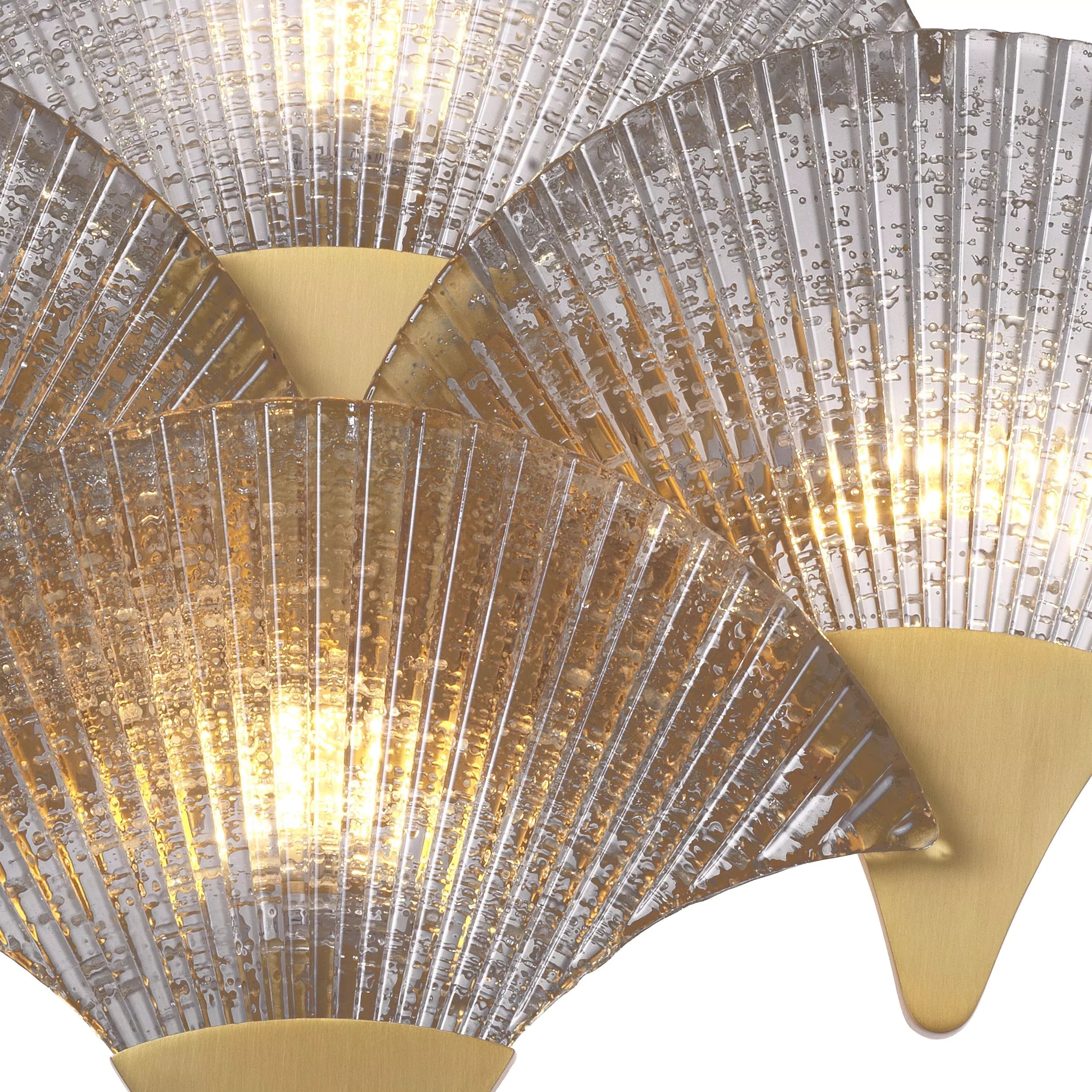 Vitae Wall Lamp - (Antique brass finish | smoke glass) - Eichholtz - Luxury Lighting Boutique