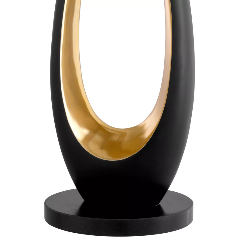 Volo Table Lamp (Gunmetal Finish & Gold) - Eichholtz - Luxury Lighting Boutique