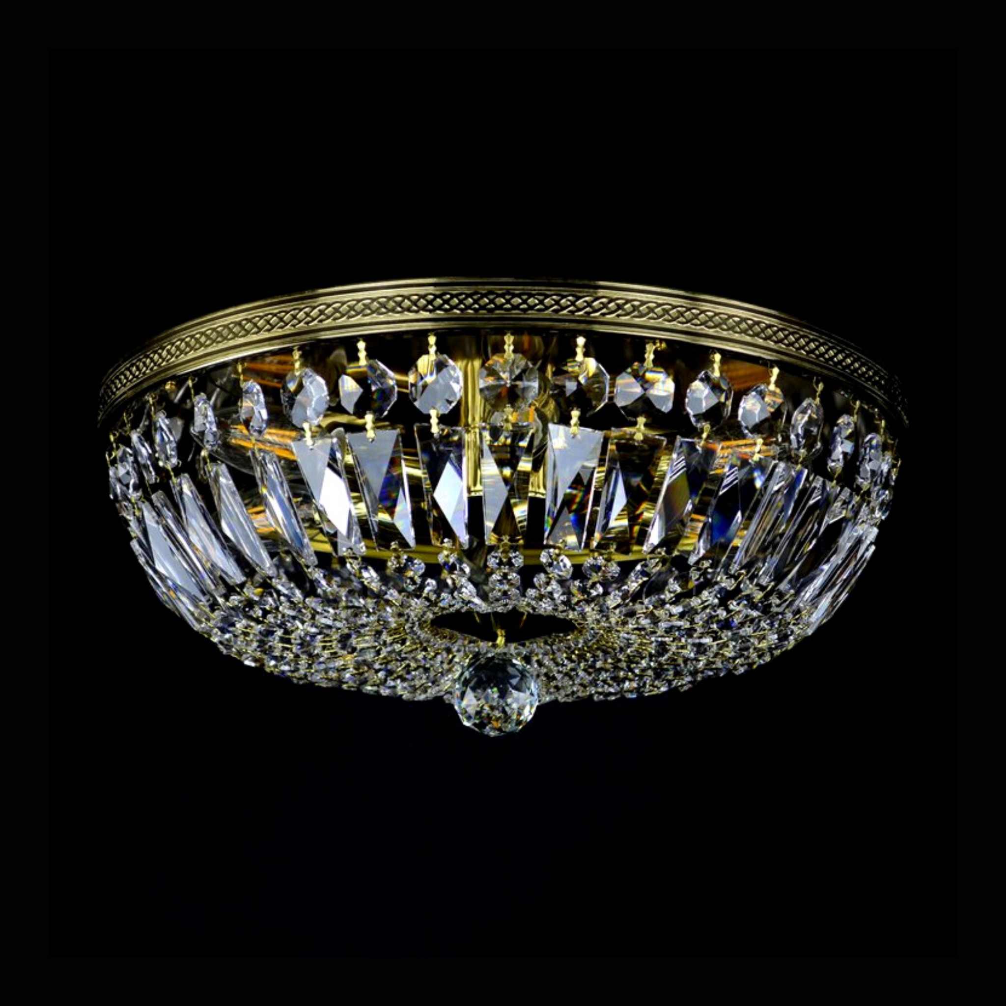 Washington 6 Crystal Glass Chandelier - Wranovsky - Luxury Lighting Boutique