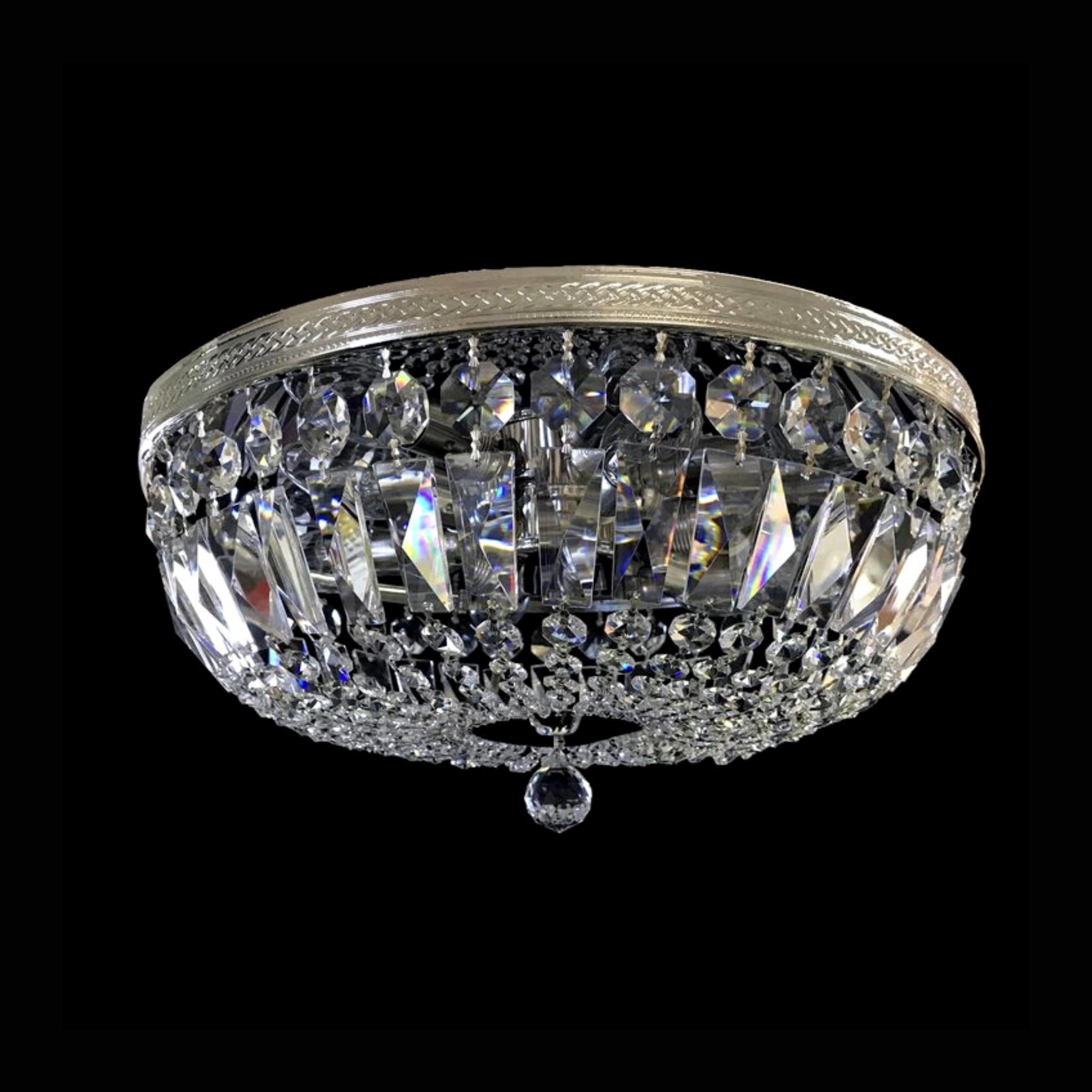 Washington 6 Crystal Glass Chandelier - Wranovsky - Luxury Lighting Boutique