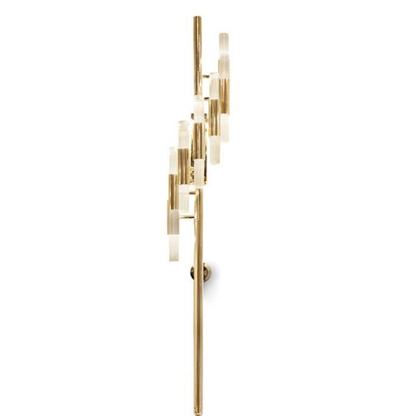 Waterfall Torch 14-Light Wall Sconce - Luxxu - Luxury Lighting Boutique