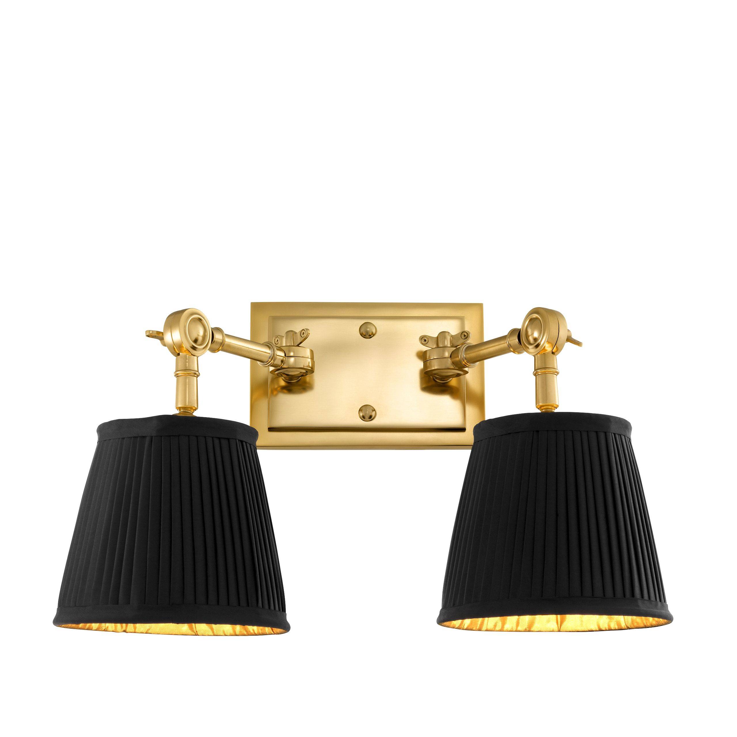 Wentworth Wall Lamps[Single/Double] - [Gold/Nickel] - Eichholtz - Luxury Lighting Boutique