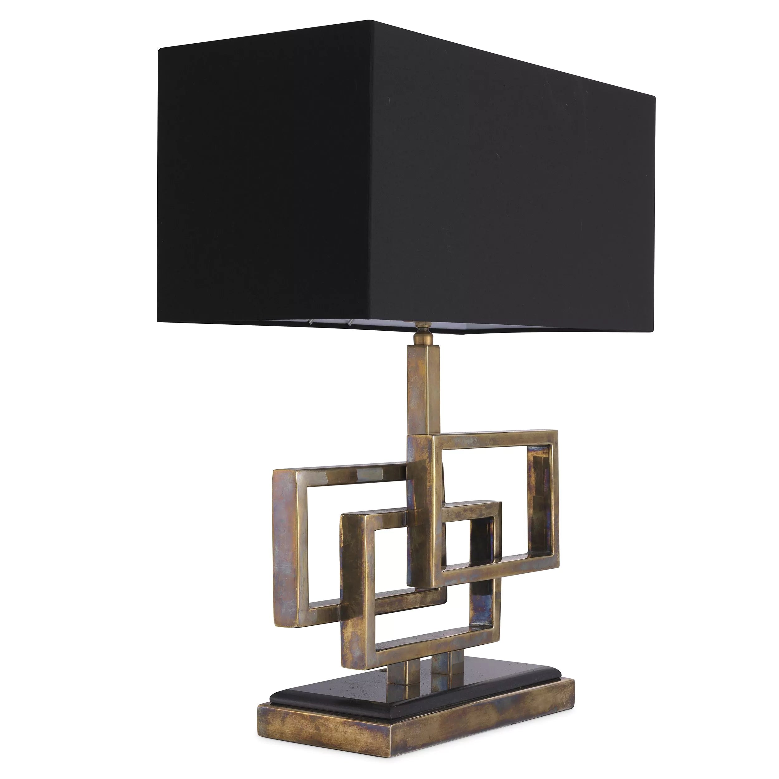 Windolf Table Lamp - [Nickel/Brass] - Eichholtz - Luxury Lighting Boutique