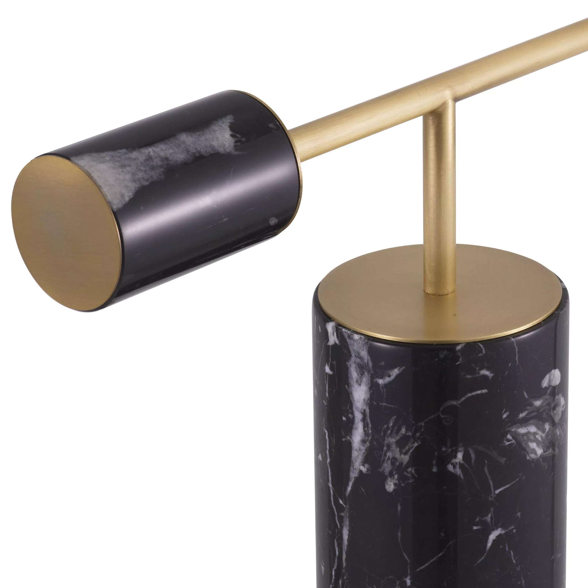 Xperiance (Black/Grey/Travertine Marble) Table Lamp - Eichholtz - Luxury Lighting Boutique