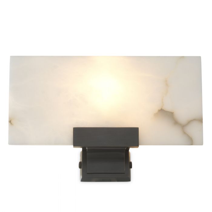 Zen Wall Lamp - [Bronze & Alabaster] - Eichholtz - Luxury Lighting Boutique