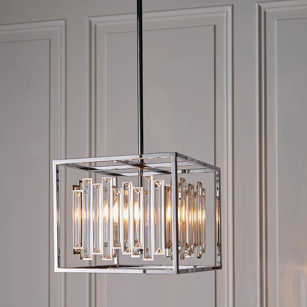 Acadia 4Lt Pendant – Endon - Luxury Lighting BoutiquePendant LampSignature