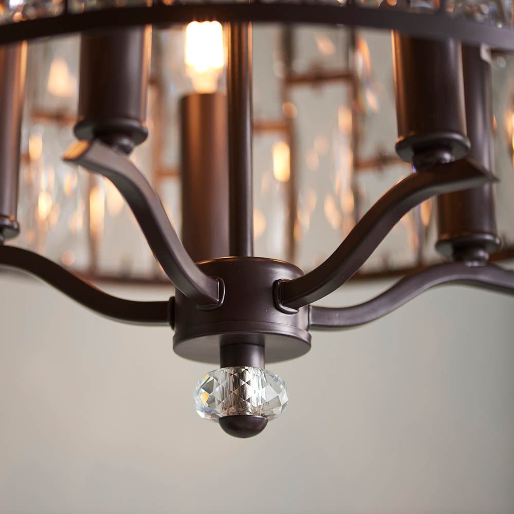 Belle 5Lt Pendant – Endon - Luxury Lighting BoutiquePendant LampSignature