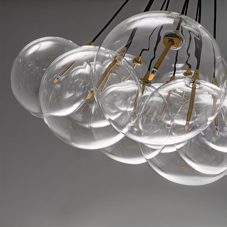 Schwung Cloud 250 Chandelier in Black Gunmetal