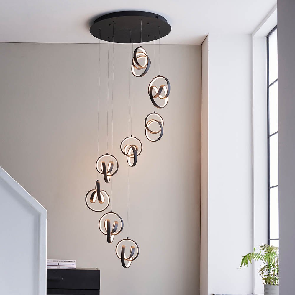 Cosma 8Lt Pendant – Endon - Luxury Lighting BoutiquePendant LampSignature