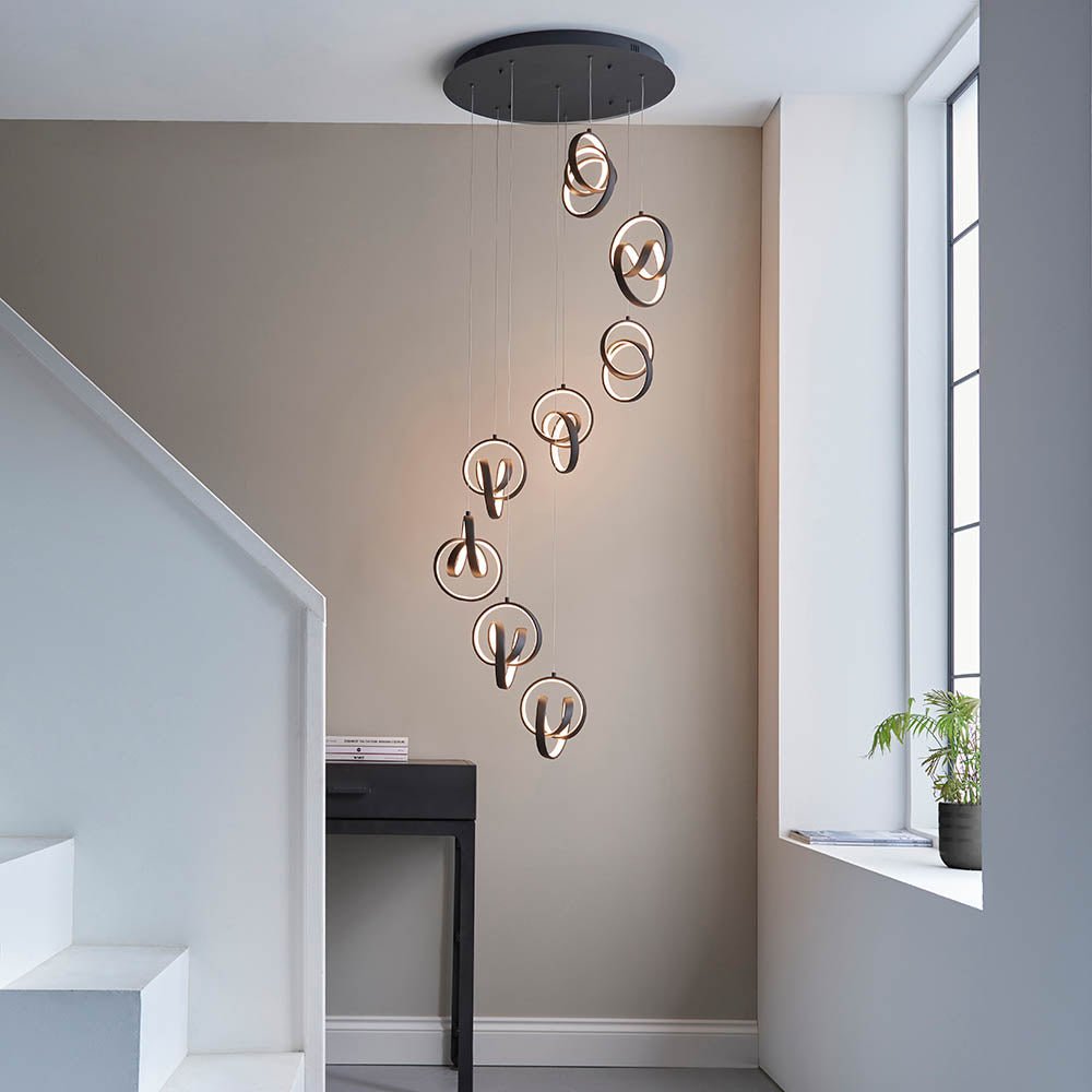 Cosma 8Lt Pendant – Endon - Luxury Lighting BoutiquePendant LampSignature