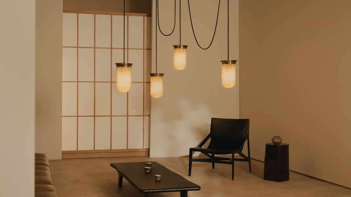 Yukimi Linear Triple Pendants — CTO Lighting - Luxury Lighting BoutiquePendant LampCTO Lighting