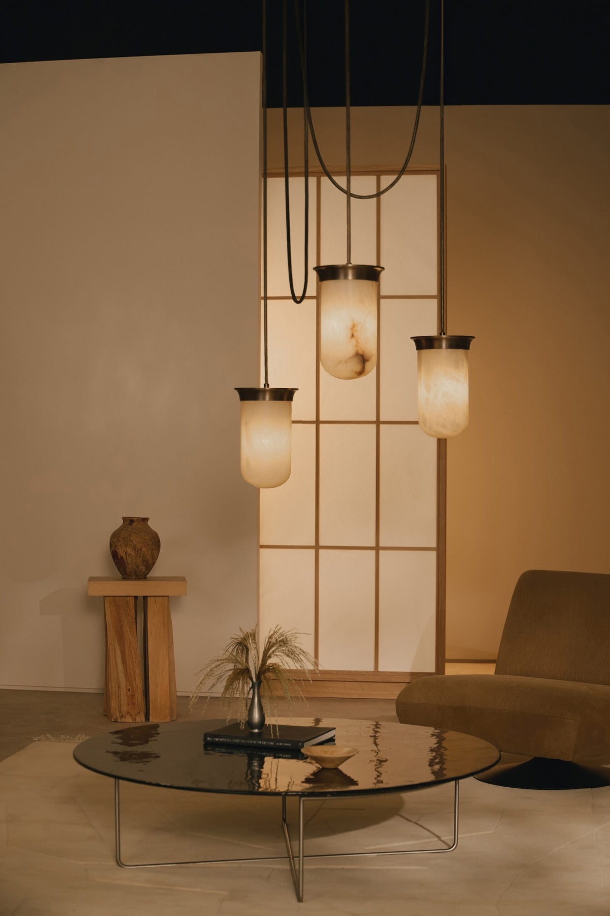 Yukimi Triple Pendants — CTO Lighting