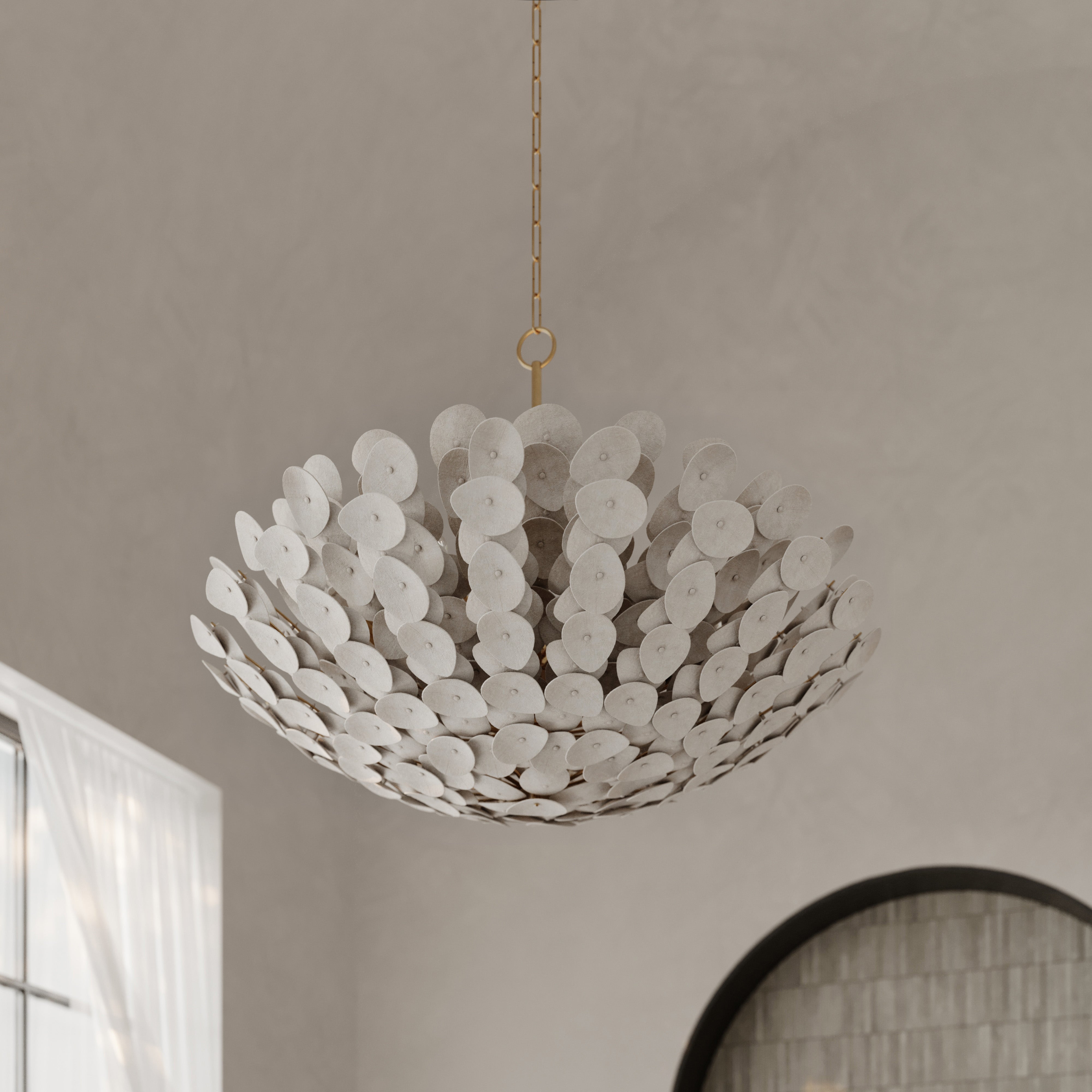 AIMI Chandelier - 356-49-VGL-CE - Corbett Lighting