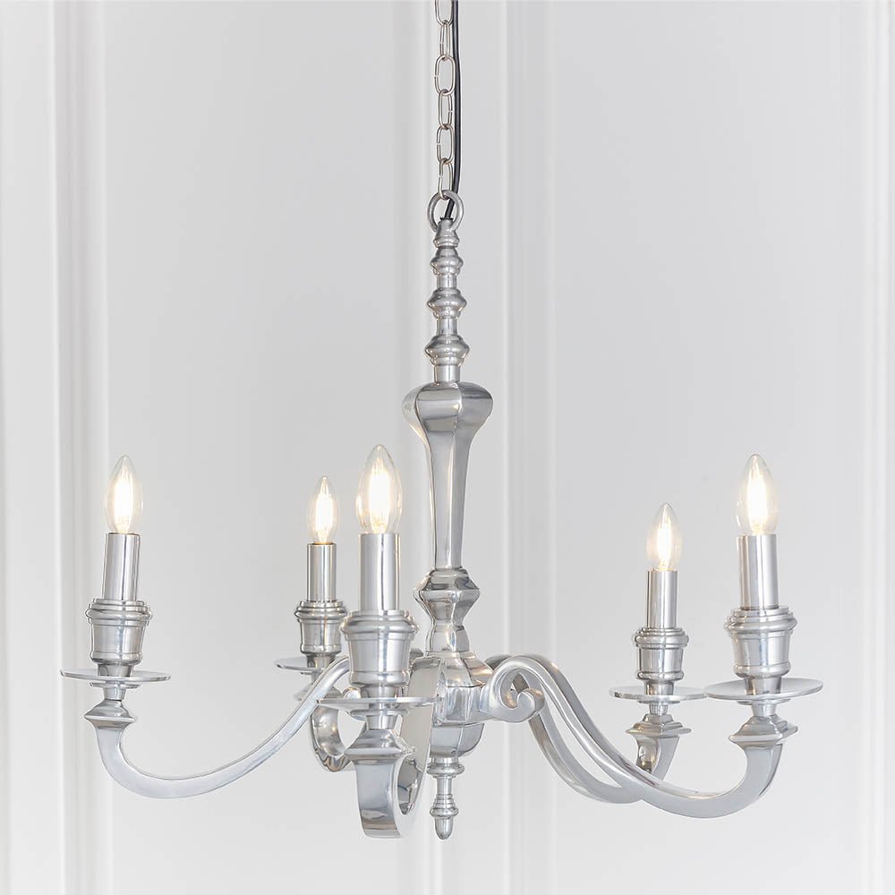 Finsbury 5Lt Pendant – Endon - Luxury Lighting BoutiqueChandelierSignature