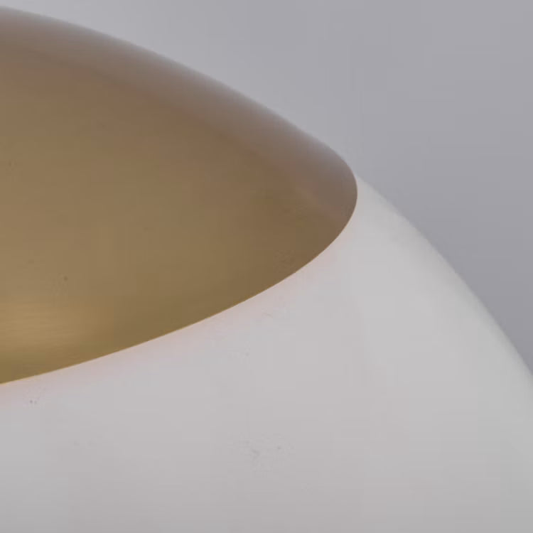 Schwung Glass Globe Opal Pendant LED lighting