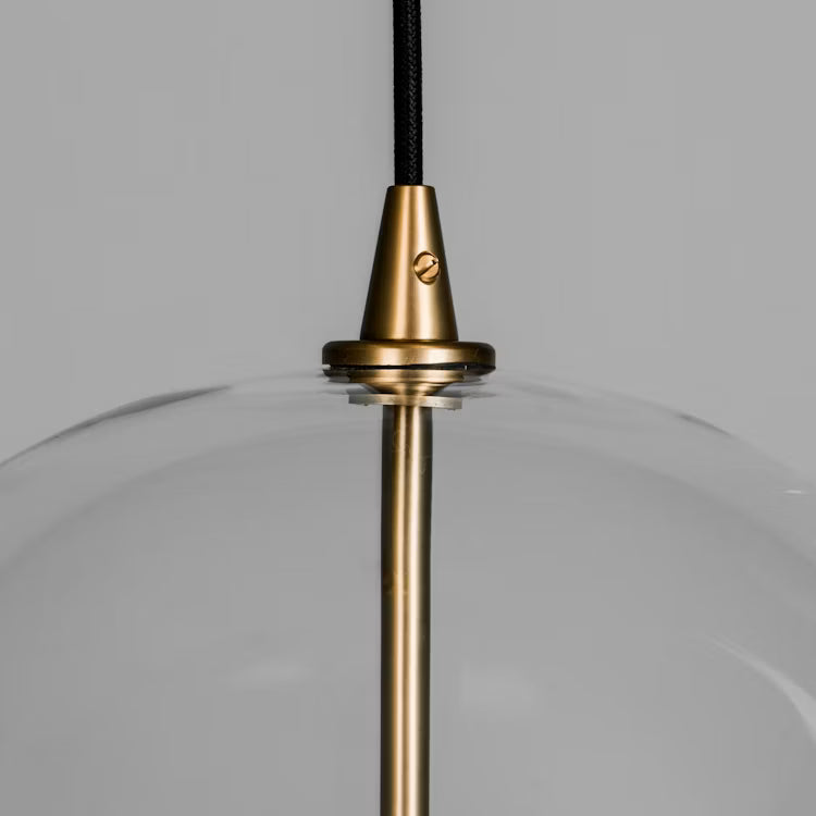 Schwung Glass Globe Pendant LED lighting