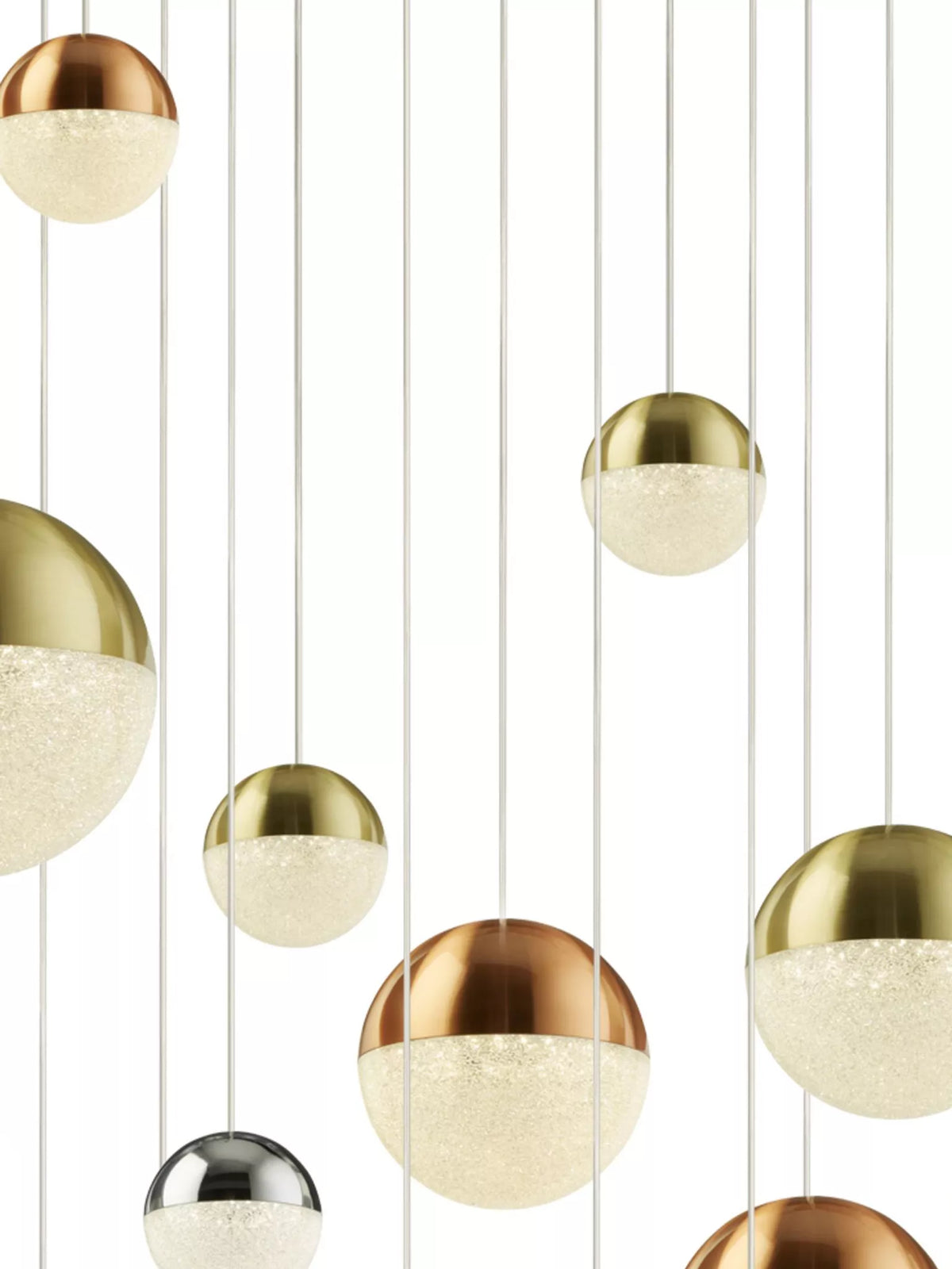 Planets 27Lt Multi-Drop – Searchlight - Luxury Lighting BoutiquePendant LampSignature