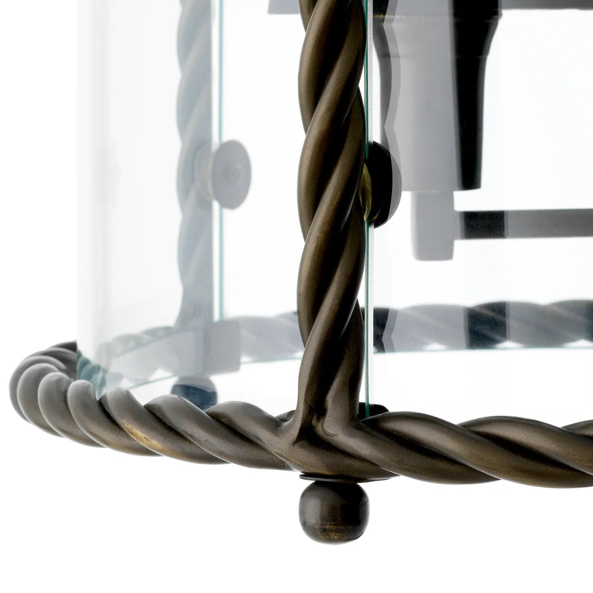 Preston Pendant styled above an elegant dining setting in a sophisticated interior
