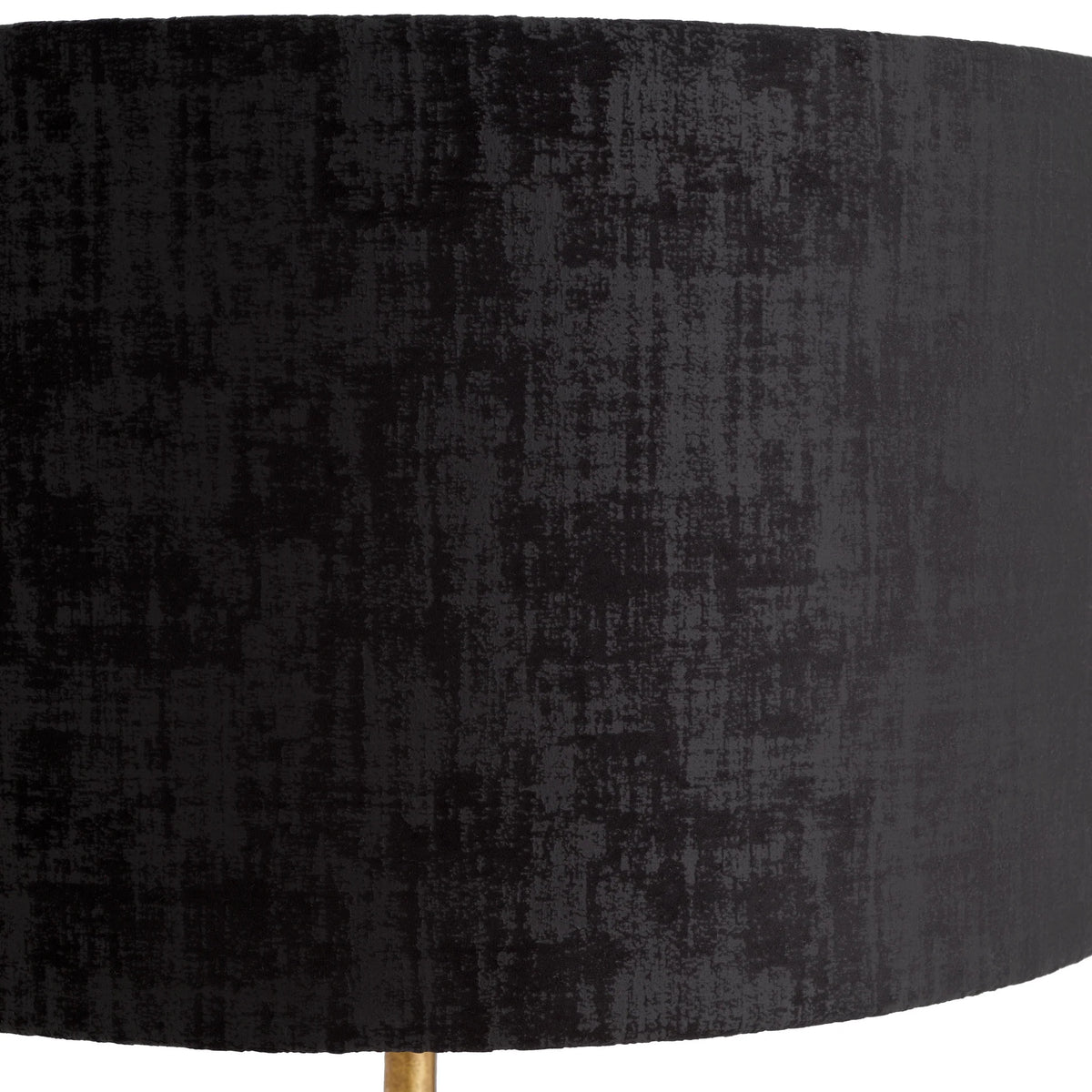 Rosetti Floor Lamp featuring a sophisticated illusion black cylindrical shade
