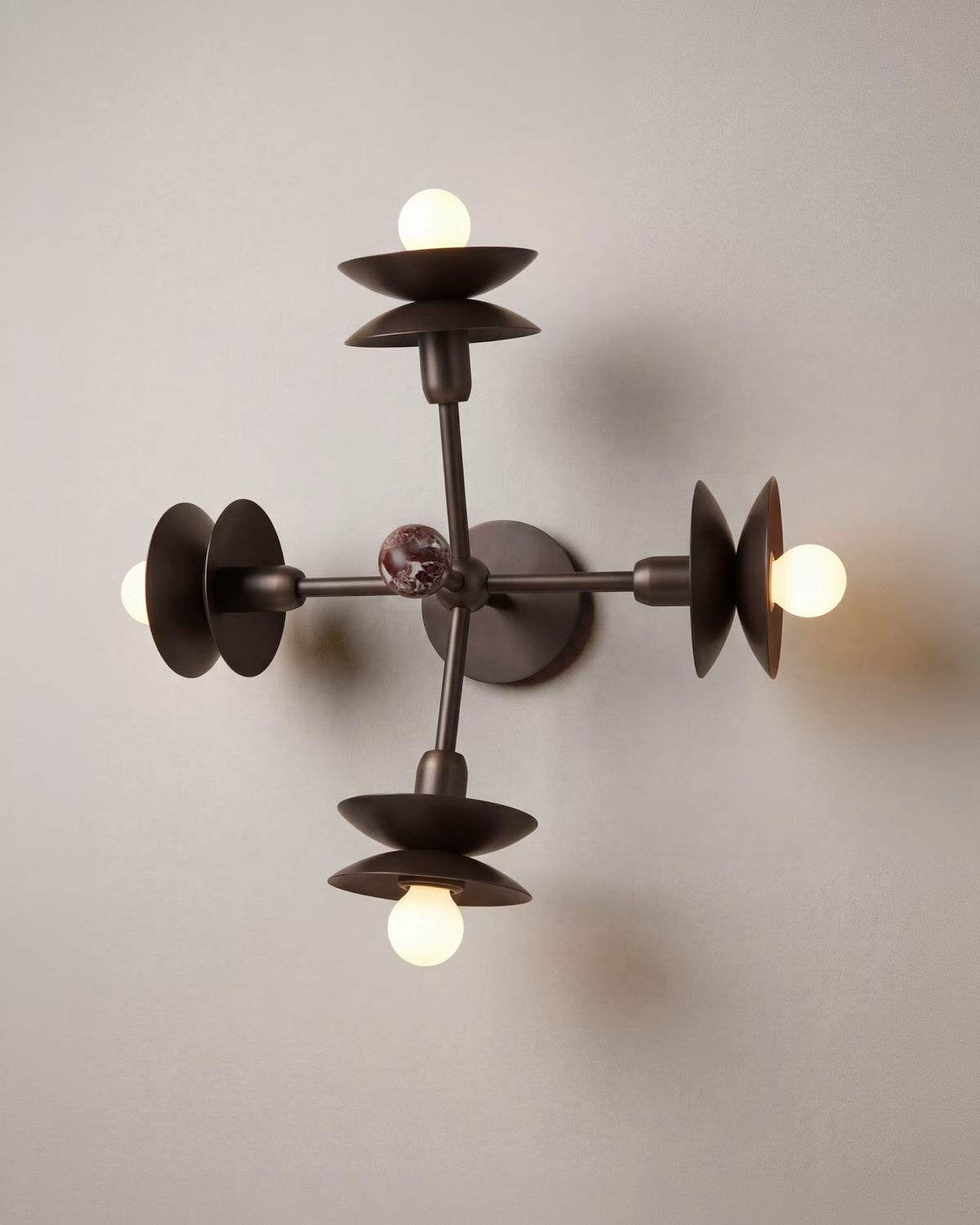 Babylon 4 Wall Sconce / Flush Mount – Schwung