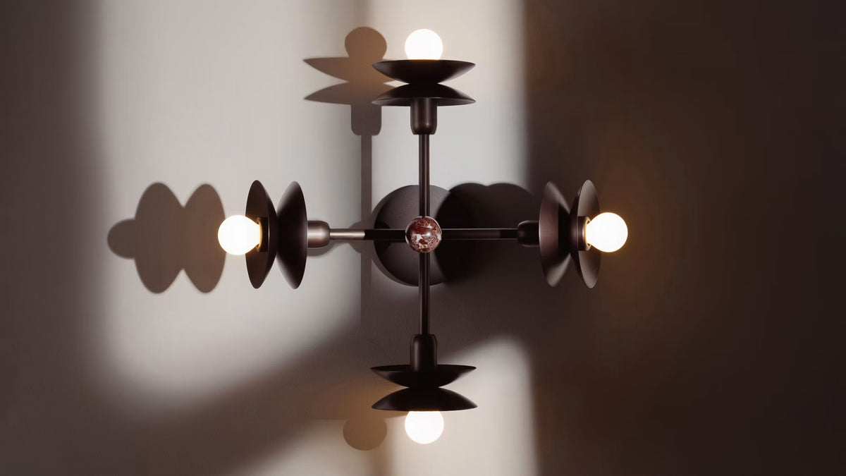 Babylon 4 Wall Sconce / Flush Mount – Schwung