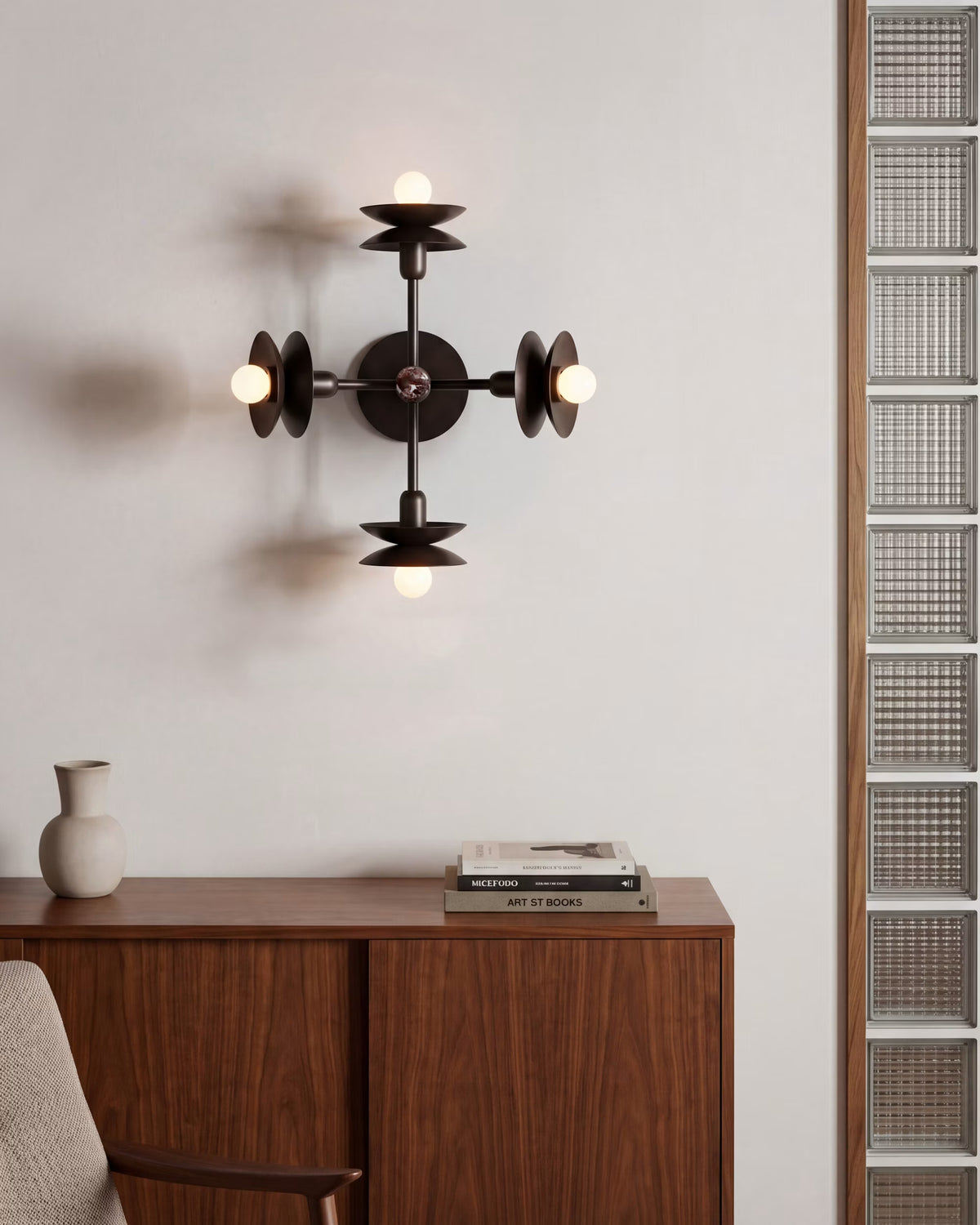 Babylon 4 Wall Sconce / Flush Mount – Schwung