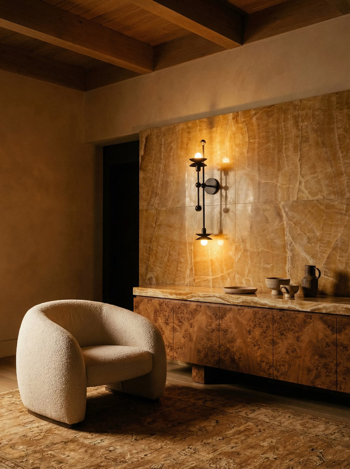 Babylon Double Wall Sconce / Flush Mount – Schwung