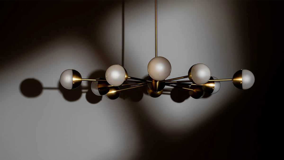 Schwung Molecule Spark Round 10 B274 contemporary ceiling light
