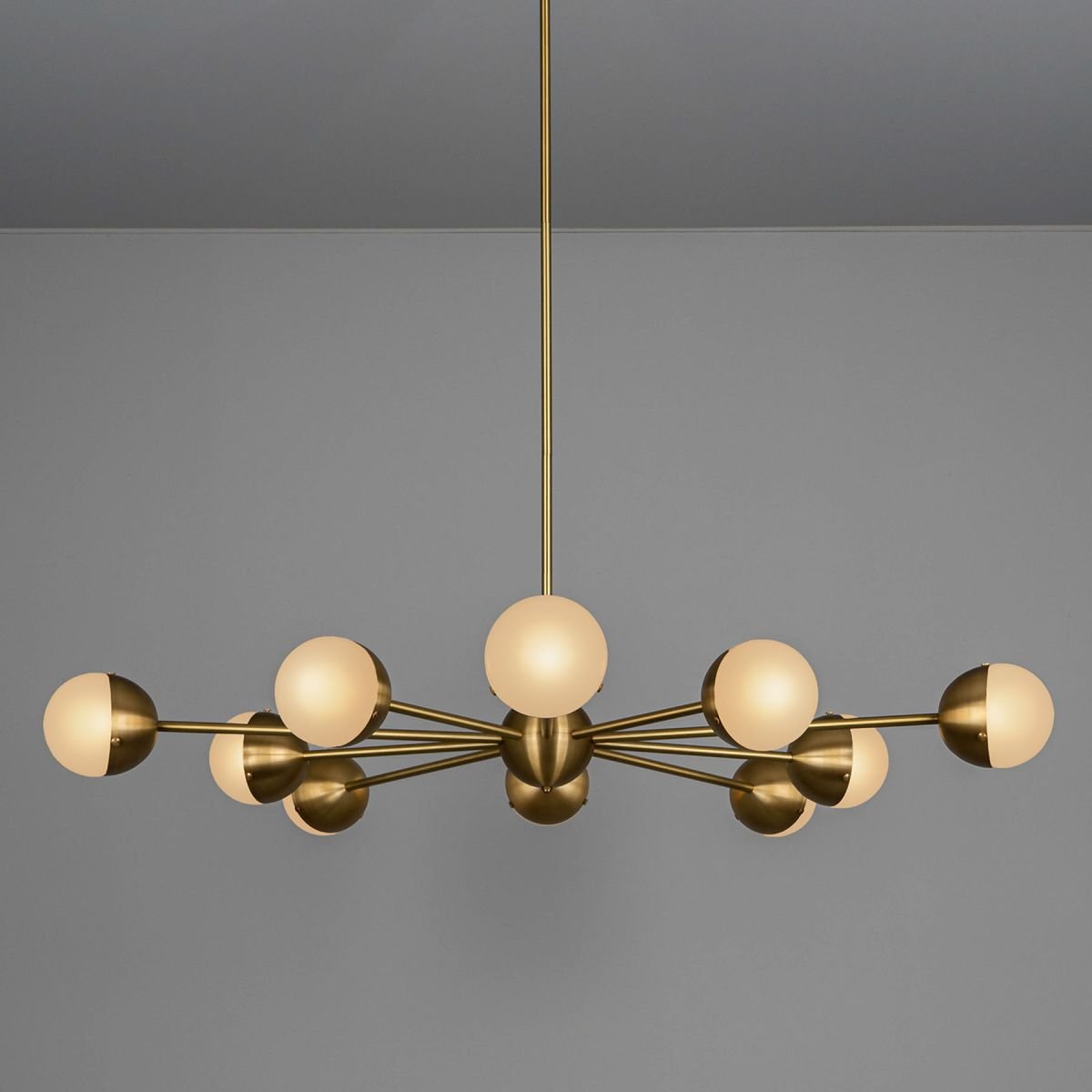 Molecule Spark Round 10 Chandelier - Schwung - Luxury Lighting BoutiqueChandelierSchwung