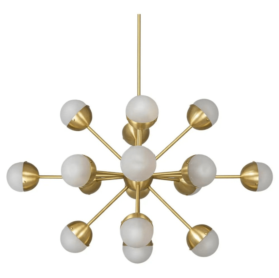 Molecule Spark Round 17 Chandelier - Schwung - Luxury Lighting BoutiqueChandelierSchwung