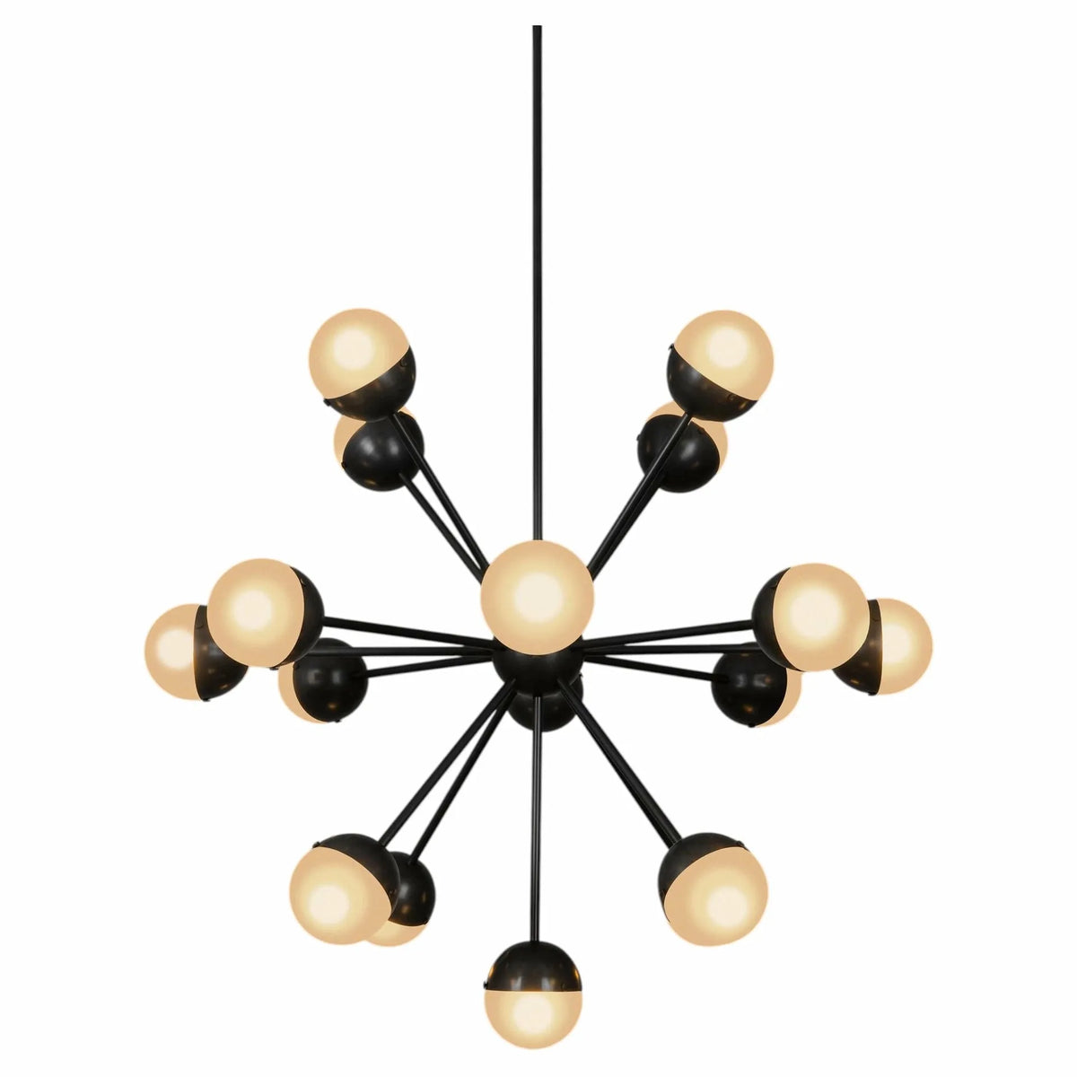 Molecule Spark Round 17 Chandelier - Schwung - Luxury Lighting BoutiqueChandelierSchwung