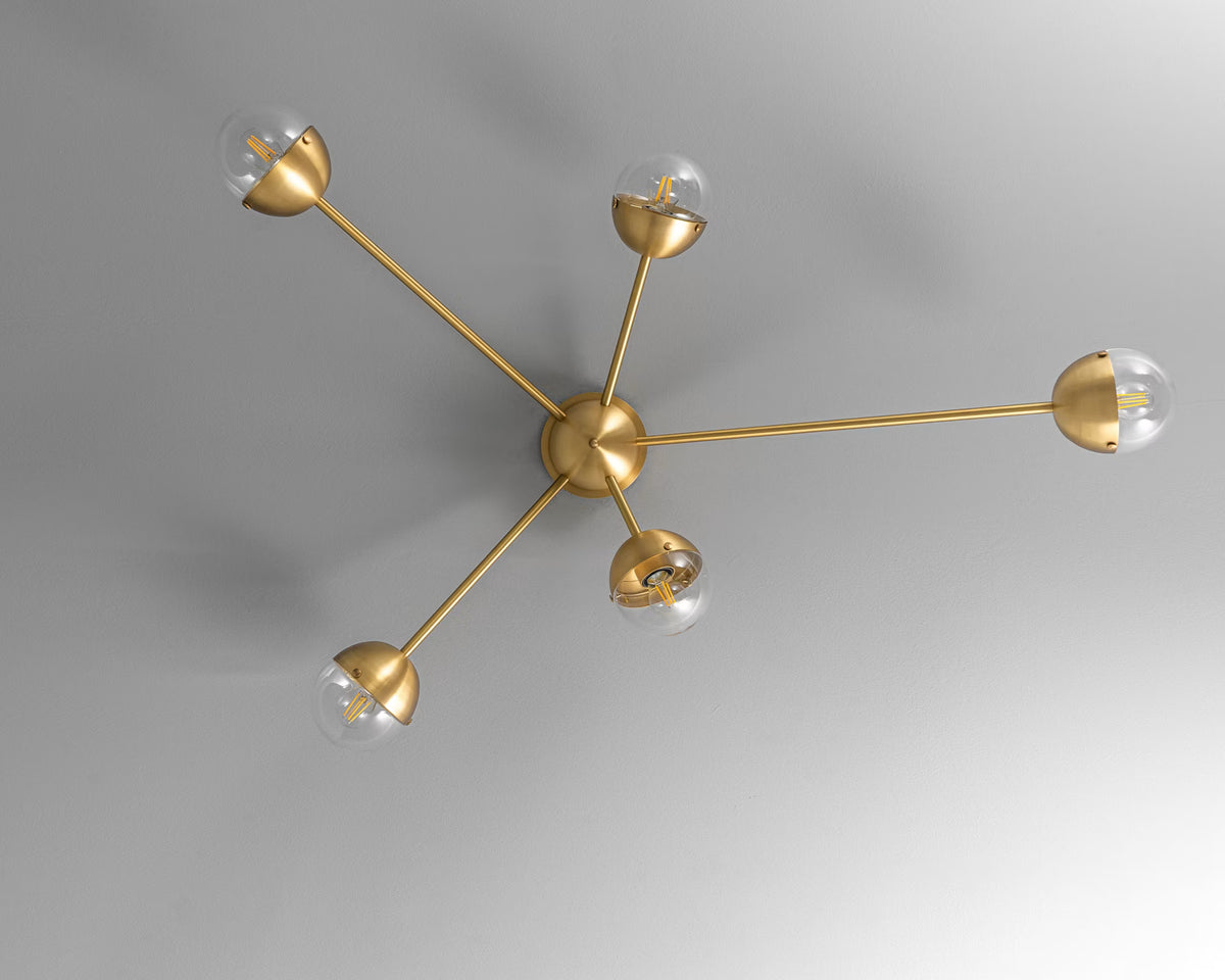 Schwung Molecule Spark Wall Sconce B236 in a luxury interior