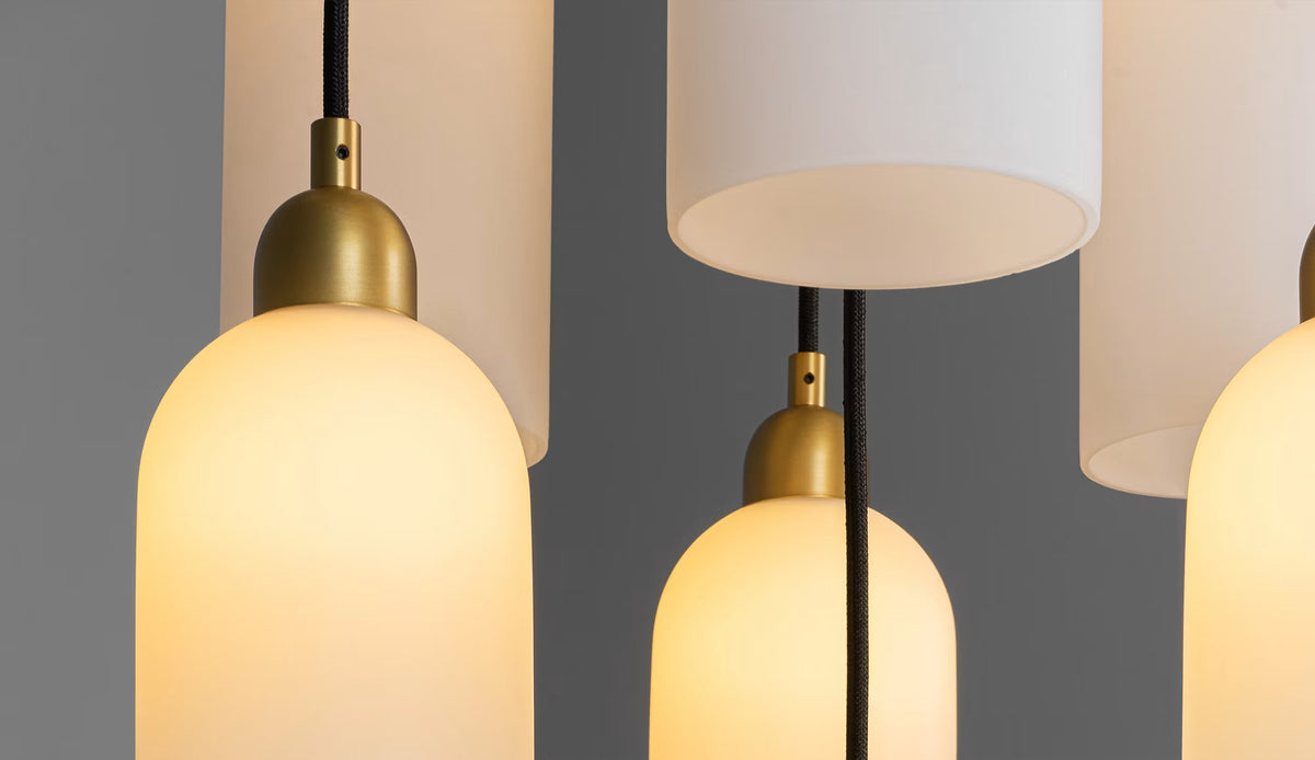 Schwung Odyssey Cluster 13 B160 contemporary cluster chandelier